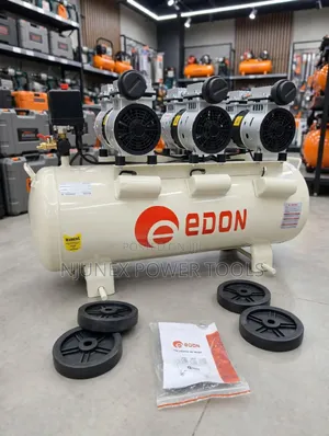 Edon 100L Silent Air Compressor With 3 Motors (Model ED550x3-100L)