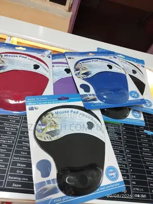 Mouse Pad With Wrist Gel