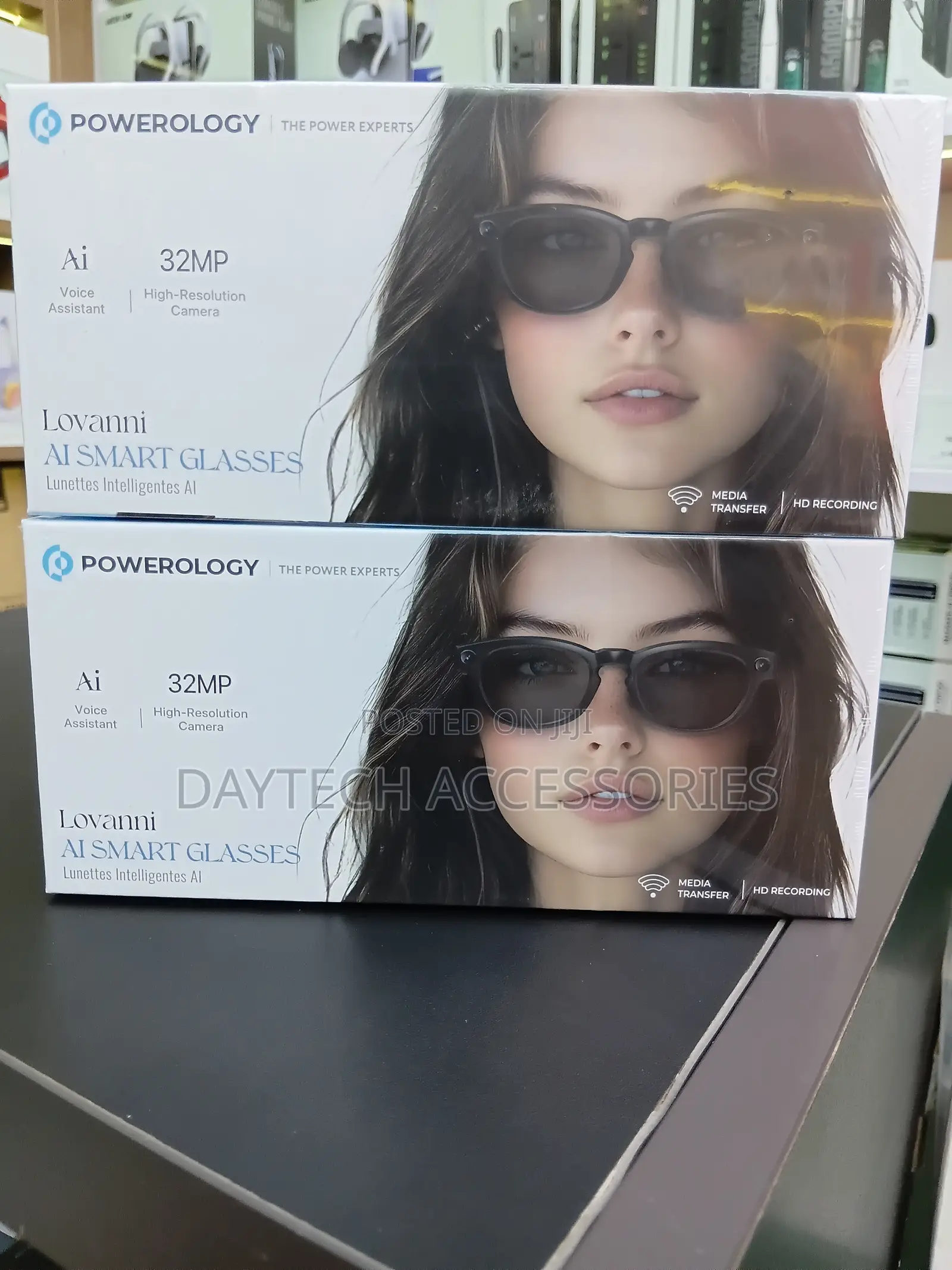 POWEROLOGY Lovaanni AI SMART GLASSES - 32MP High Resolution Camera.