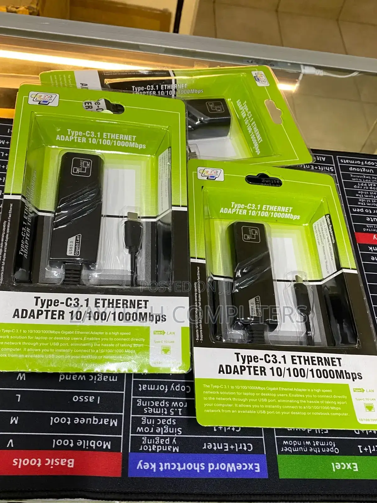Type to Ethernet Adapter