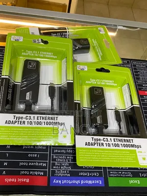 Type to Ethernet Adapter
