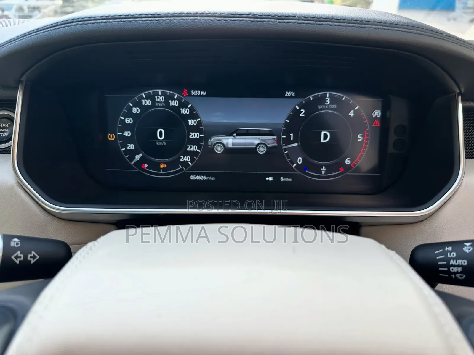 Land Rover Range Rover Vogue 2019 Black
