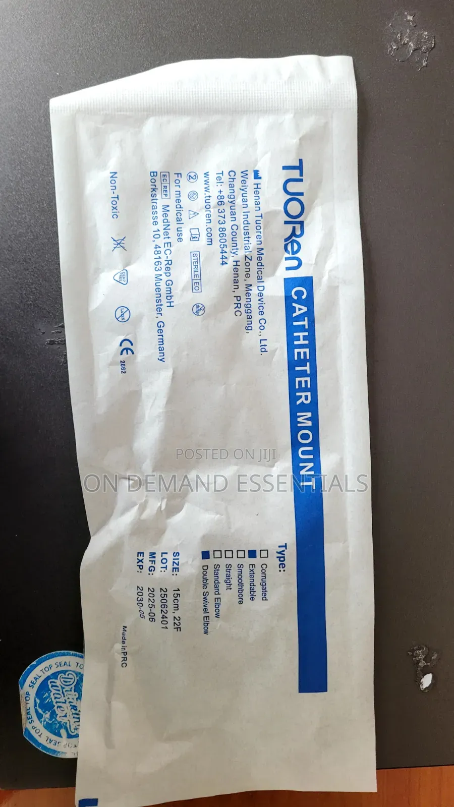 Catheter Mount With Double Swivel