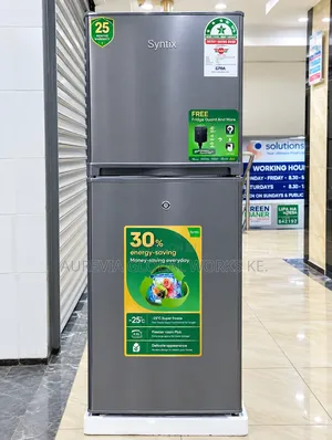Syinix 137l Double Door Refrigerator