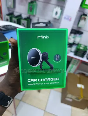 Infinix 20W Magnetic Wireless Fast Car Charger (Model XMC02