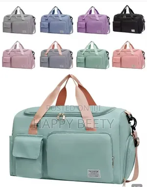 *Solid Color Fitness Bag