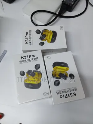 K31PRO Compact Button Microphone for Clear Voice Capture in Videos