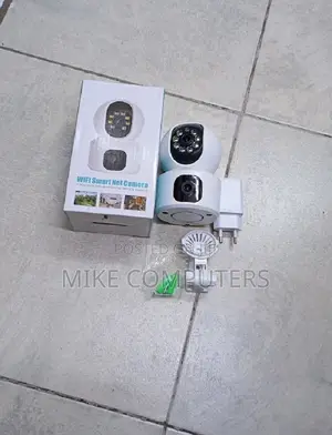 Wide-View Dual Wifi Lens Baby Monitor Camera for Nursery