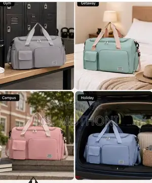 Foldable Large-Size Waterproof Travel/Gym Bag for Women/Men,
