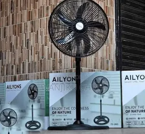 5 Blades Ailyons 18" Stand Fan With 3 Speed