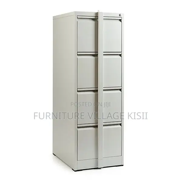 4-Drawer Office Storage Cabinet With Security Bar