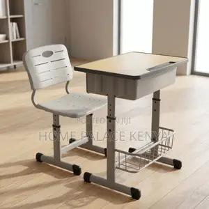 Kids Desk; Modern Kids Desk With Storage for Books and Stationery
