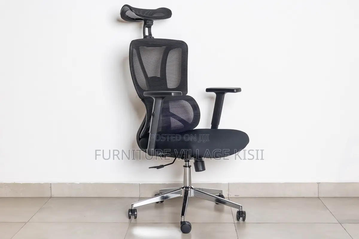 High -Back Orthopedic Office Chair.