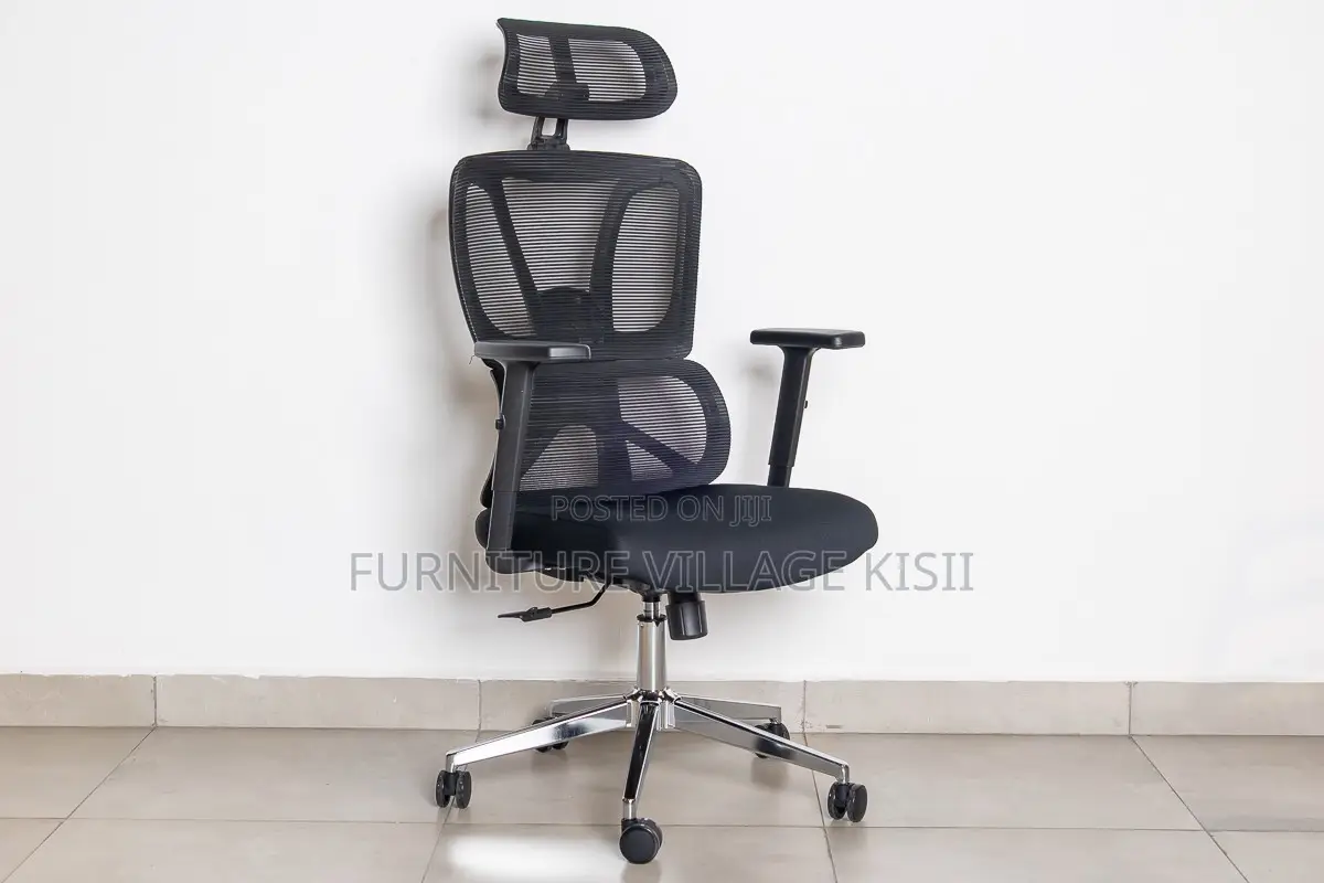 High -Back Orthopedic Office Chair.