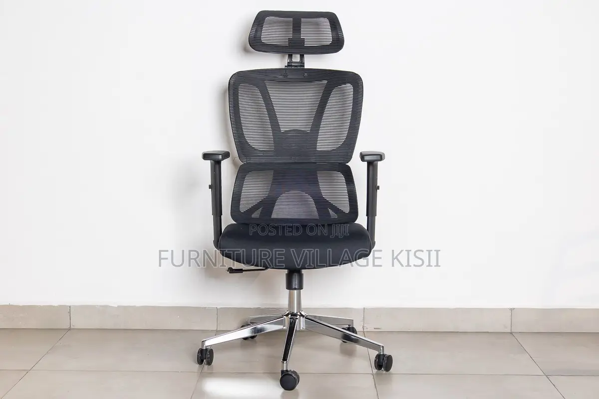 High -Back Orthopedic Office Chair.