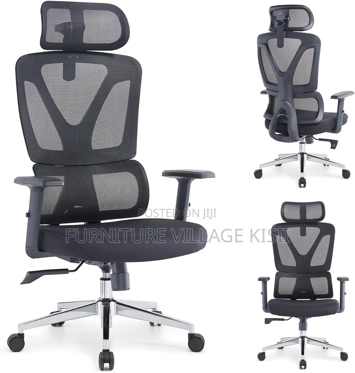 High -Back Orthopedic Office Chair.