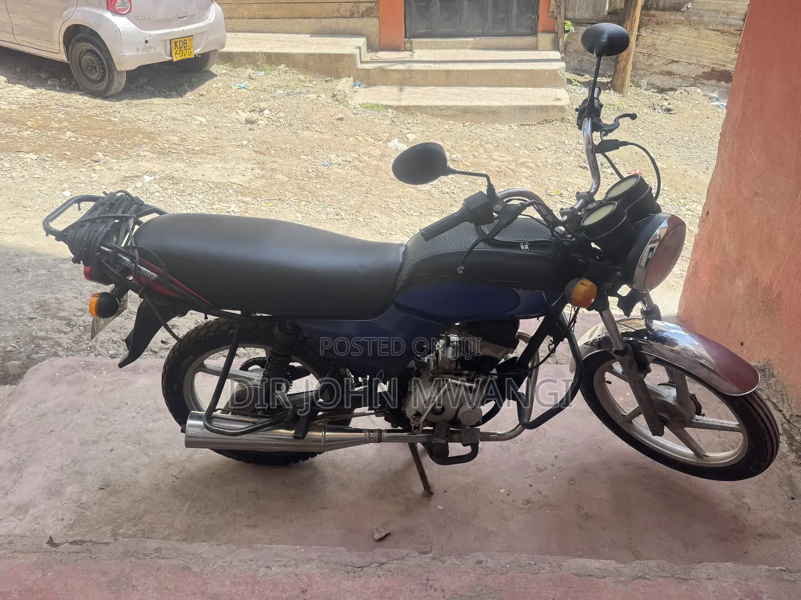 Bajaj Boxer 100 2020 Blue