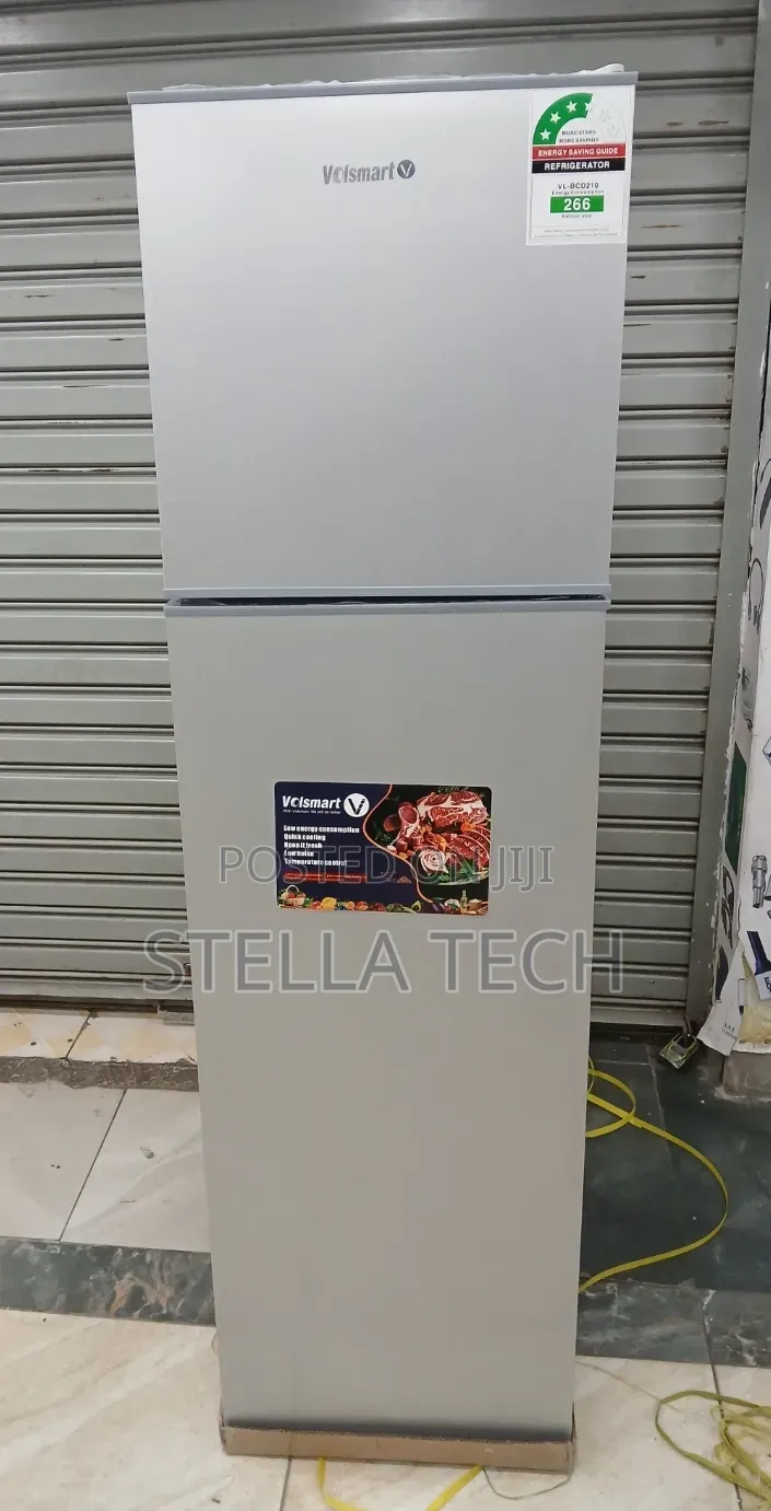 Volsmart Double Door Refrigerator (Volsmart VL-BCD210 210-)