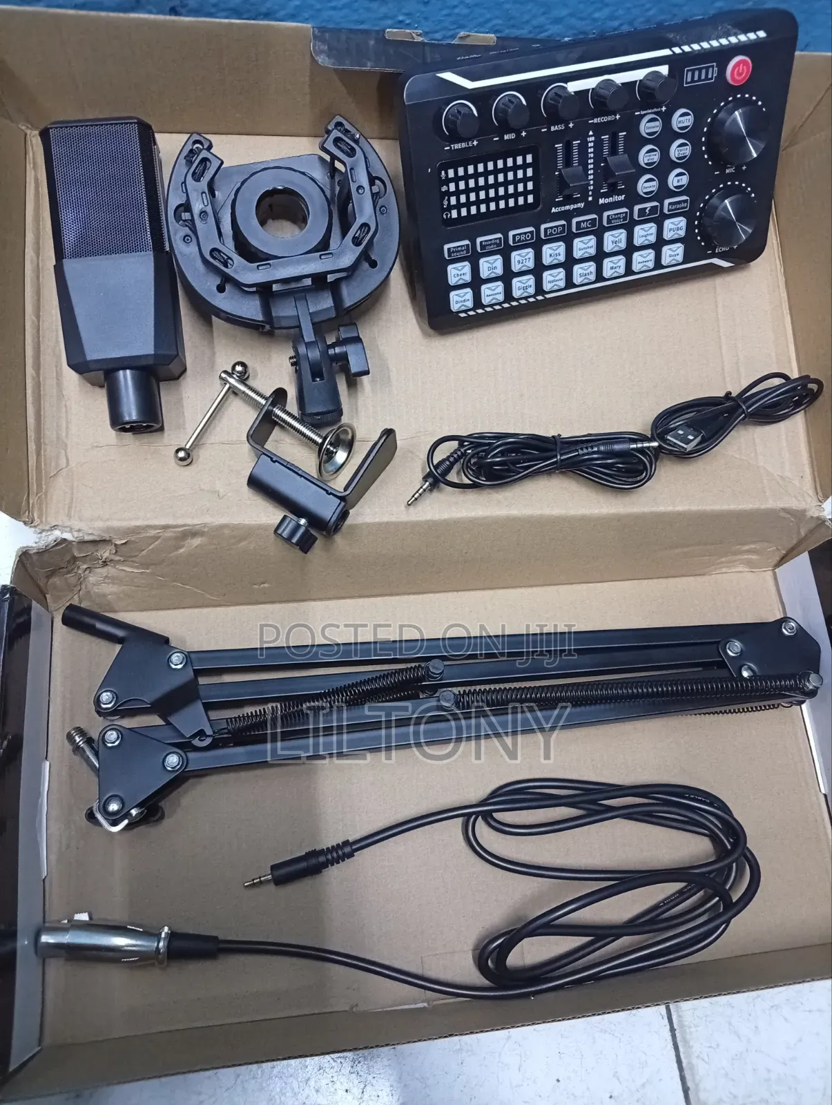 Podcast Microphone Bm800 Condenser