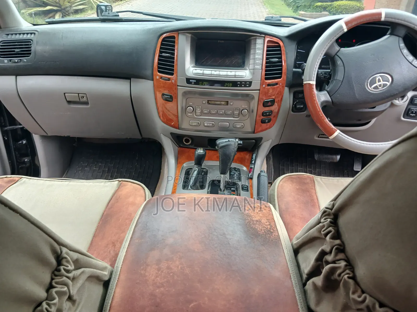 Toyota Land Cruiser 2003 Black