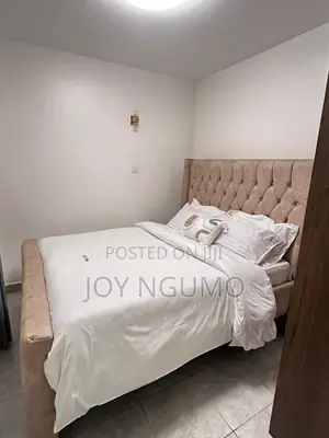 5 by 6 Bed Plus Orthopedic Mattress and 4 Fibre Pillows