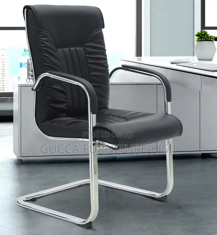 Executive Cantilever Leather Chair for Visitors
