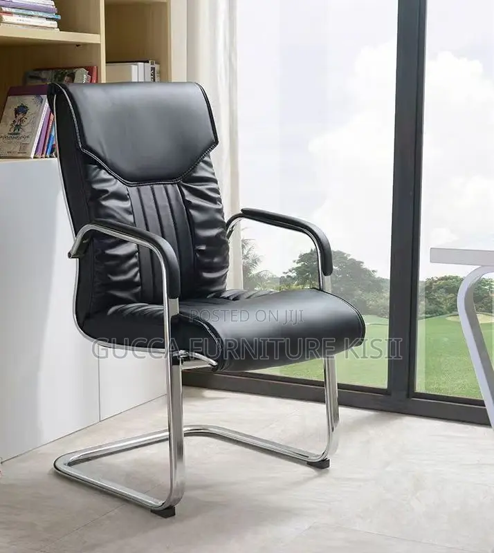 Executive Cantilever Leather Chair for Visitors