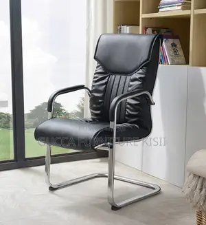 Executive Cantilever Leather Chair for Visitors