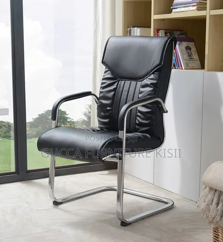 Executive Cantilever Leather Chair for Visitors