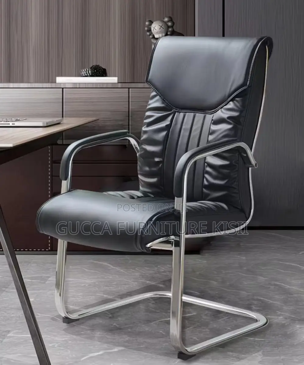 Executive Cantilever Leather Chair for Visitors
