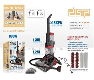 800W DSP 3in1 Carpet Washer