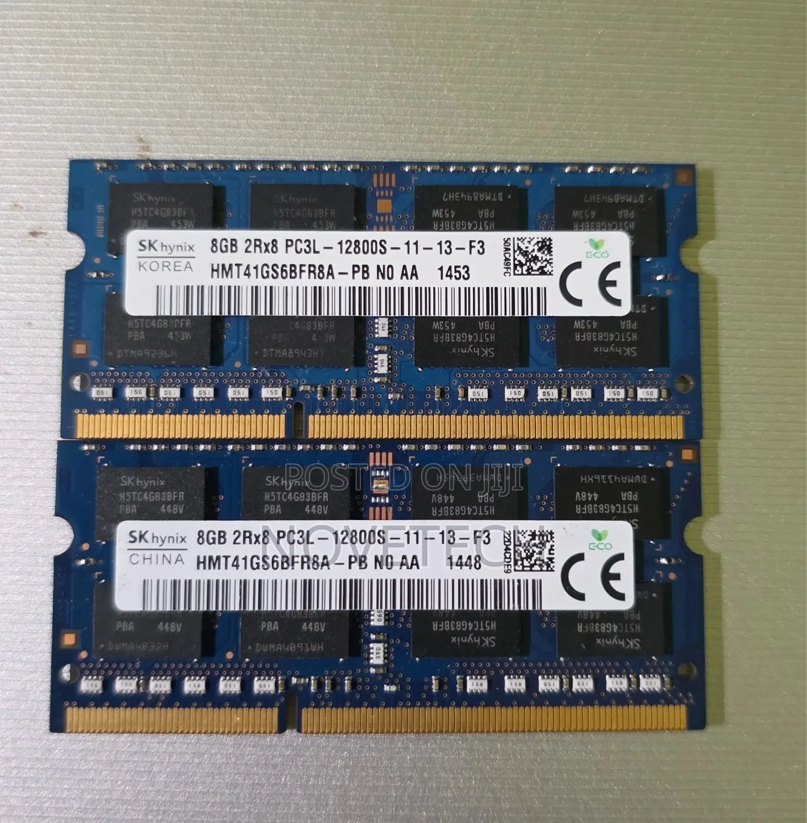 Sk Hynix 8GB (8GB Pc3l) Ddr3l 1600mhz Laptop Ram Pc3l-12800s