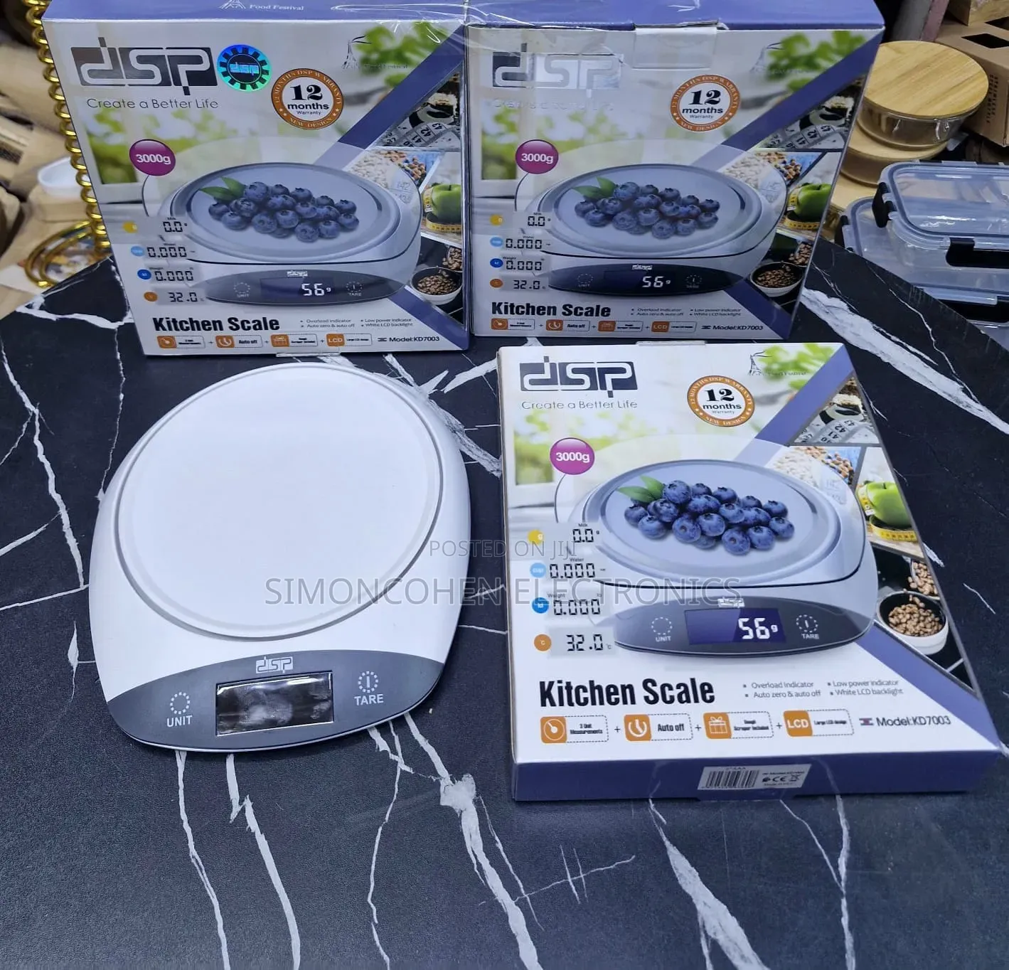 3000g DSP Kitchen Scale
