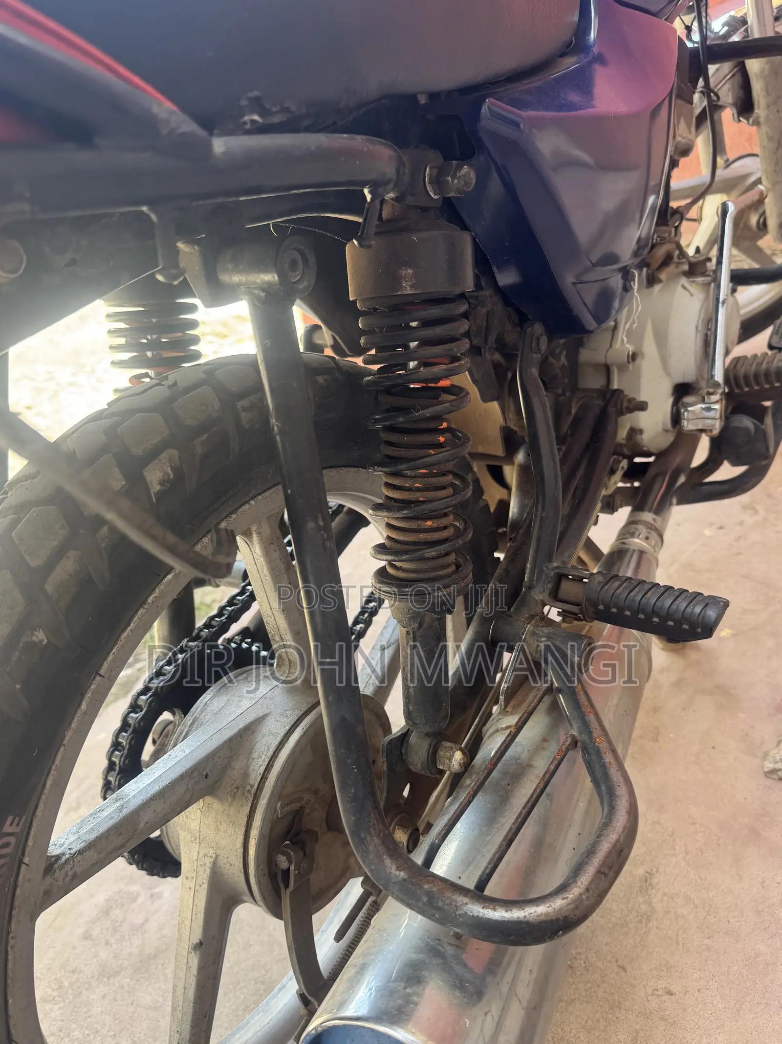 Bajaj Boxer 100 2020 Blue