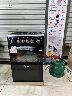 Synix Standing Cooker 50 *50 3 Gas +1 Electric Plate