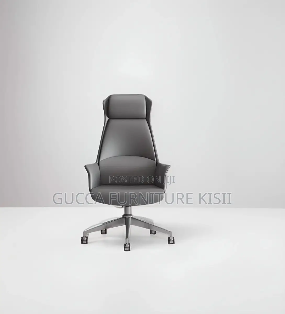 Pure Leather High Back Executive Desk Chair