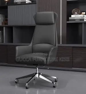 Pure Leather High Back Executive Desk Chair