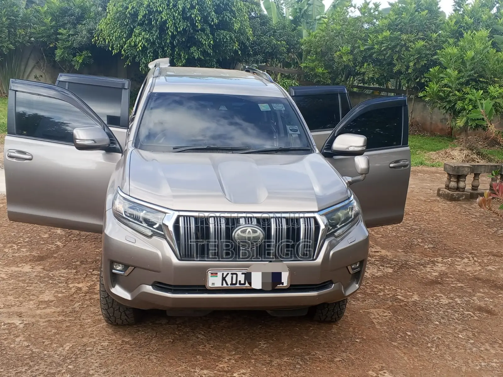 Toyota Land Cruiser Prado 2018 Gray