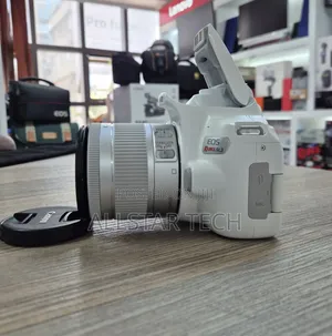 Canon EOS Rebel SL3 DSLR Camera With 18-55mm Lens (WHITE)