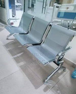 Metallic Frame Office Chair Reception Chair