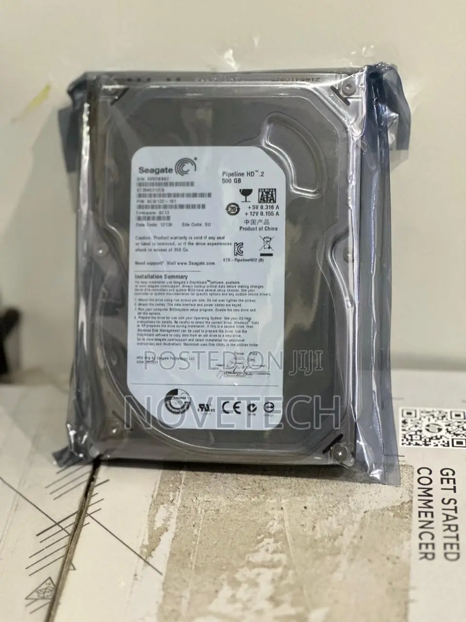Internal HDD Seagate 3.5'' 500GB Hard Disk Drive