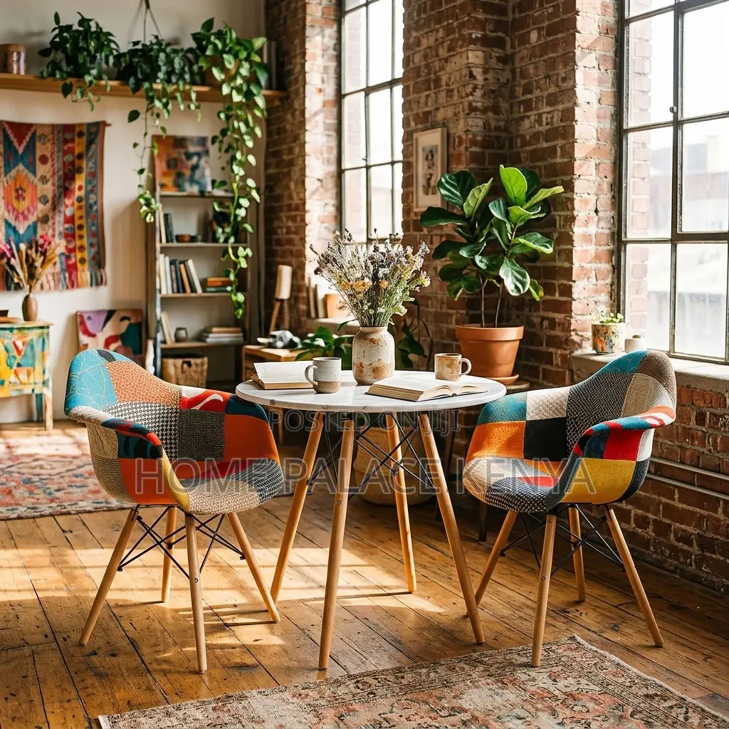 Dining Set; 2-Seater Padded Garden Set