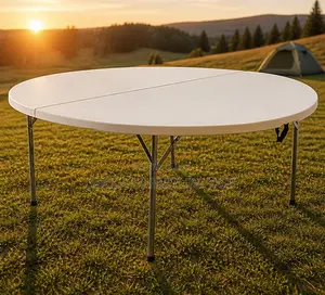 150cm Foldable Patio Outdoor Plastic Table