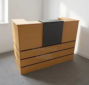 Office Reception Desk : 1400MM Desktop Reception Desk