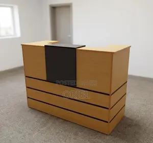 Office Reception Desk : 1400MM Desktop Reception Desk