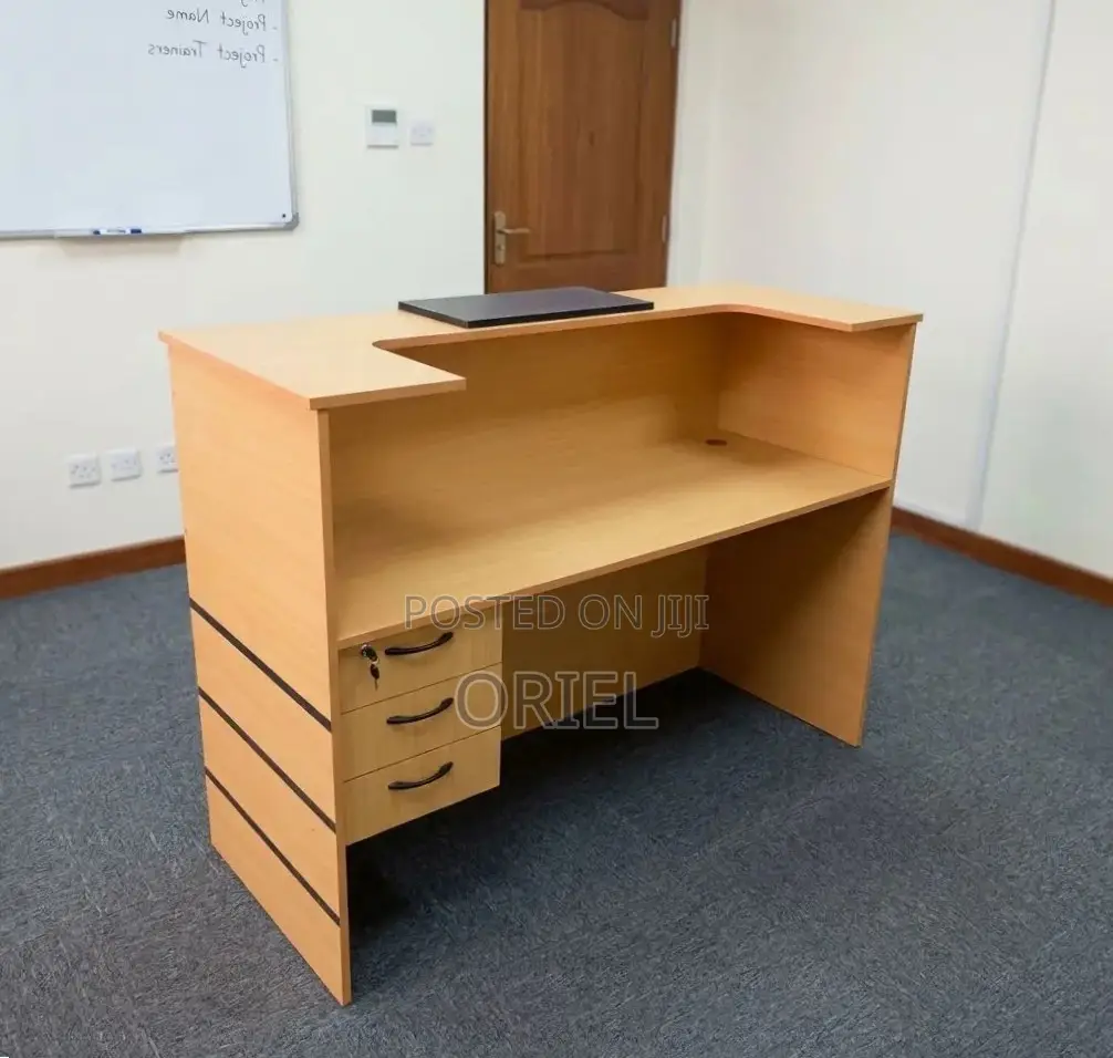 Office Reception Desk : 1400MM Desktop Reception Desk