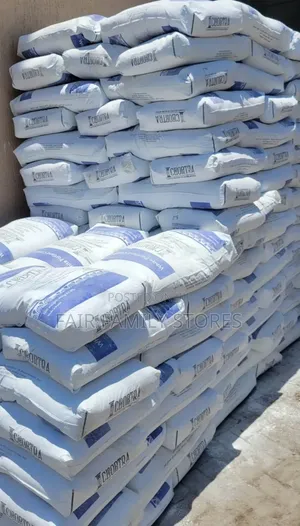 White Construction Cement