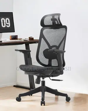 Full Back Mesh & Fabric Orthopedic Swivel Chair