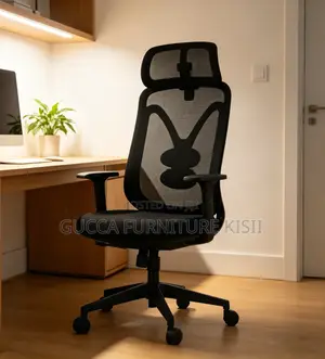 Full Back Mesh & Fabric Orthopedic Swivel Chair