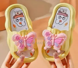 Girls Butterfly Cartoon Slides. Sizes 24-41. Countrywide Delivery!